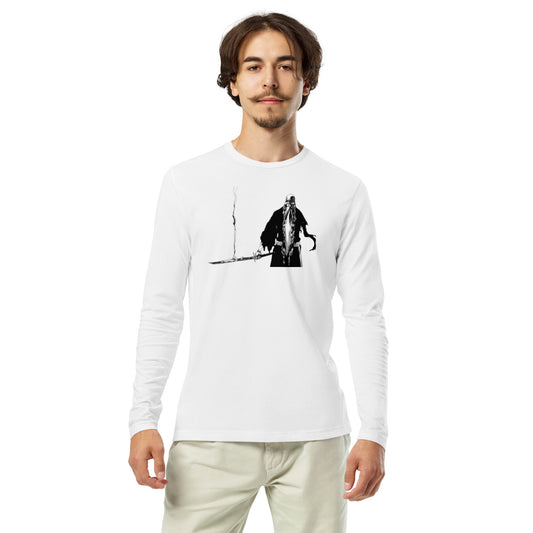 Old man Yama Long Sleeve Fitted Crew