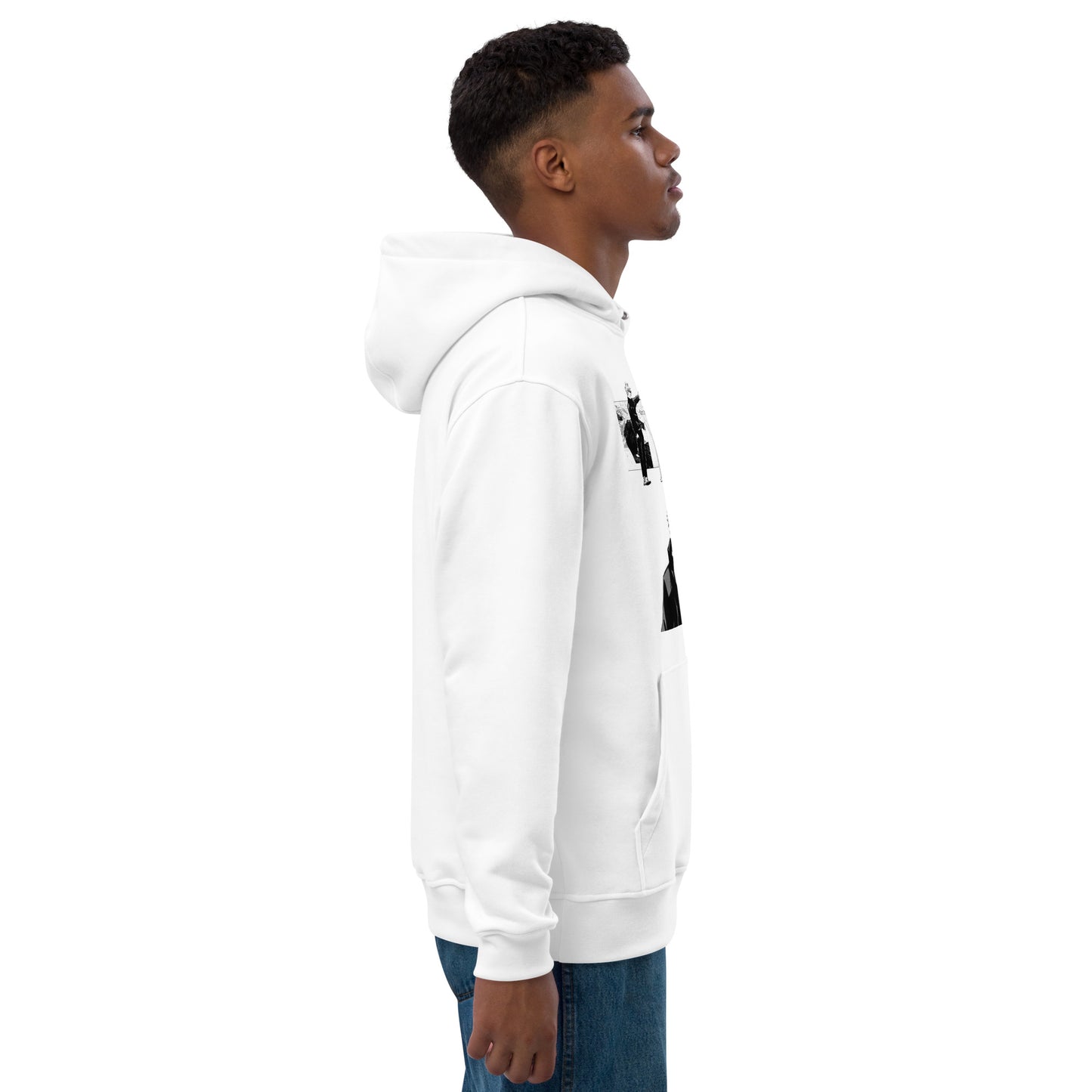 Gojo Satoru and Makima Premium eco hoodie