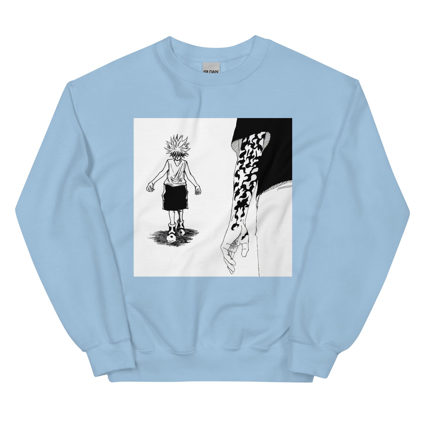 Killua vs Sasuke Unisex Sweatshirt