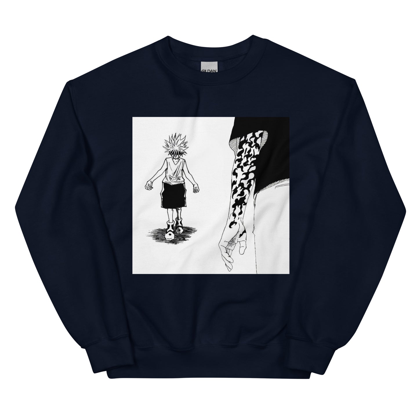 Killua vs Sasuke Unisex Sweatshirt