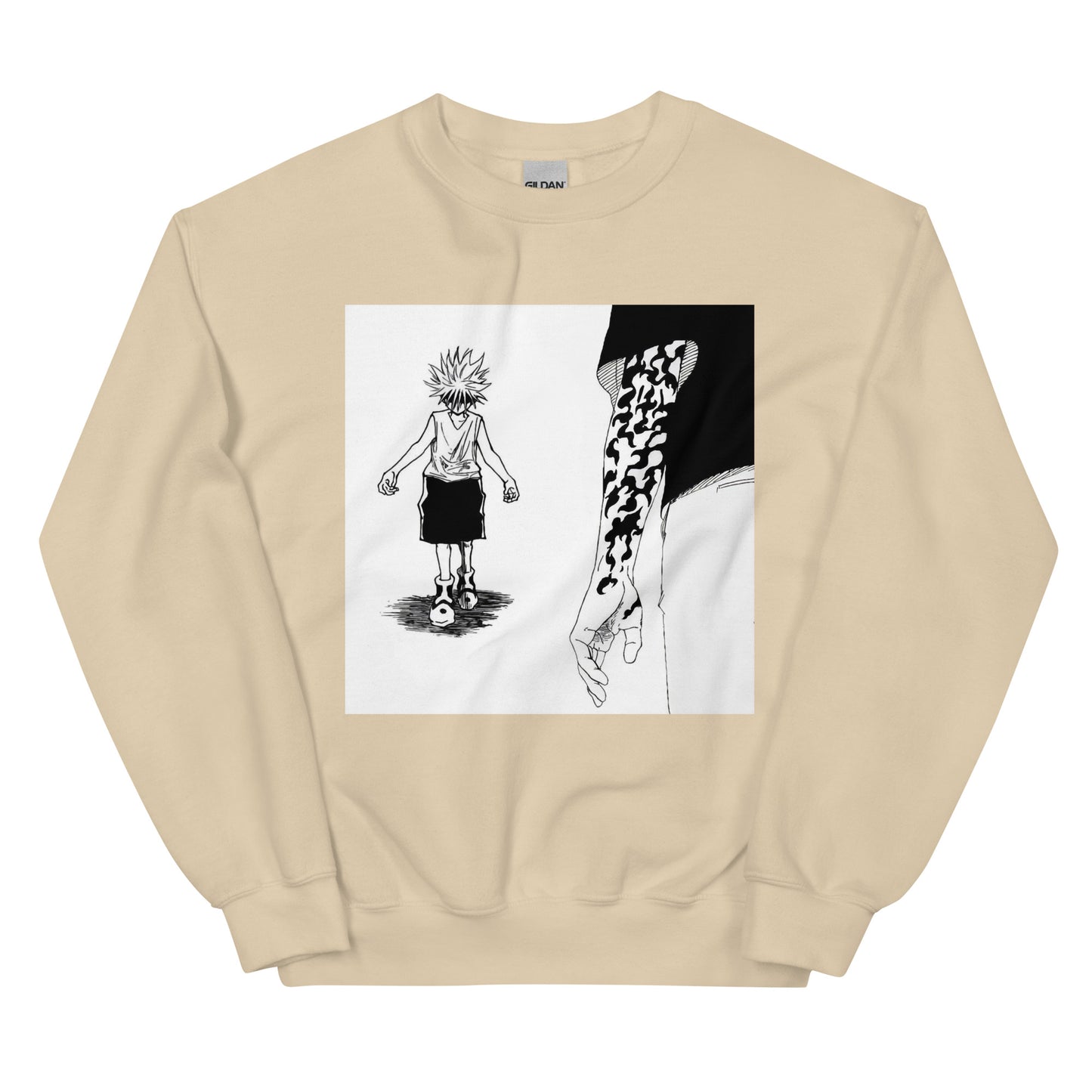 Killua vs Sasuke Unisex Sweatshirt