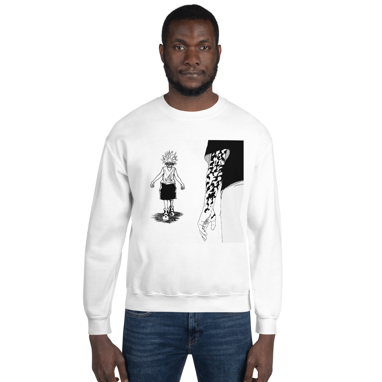 Killua vs Sasuke Unisex Sweatshirt