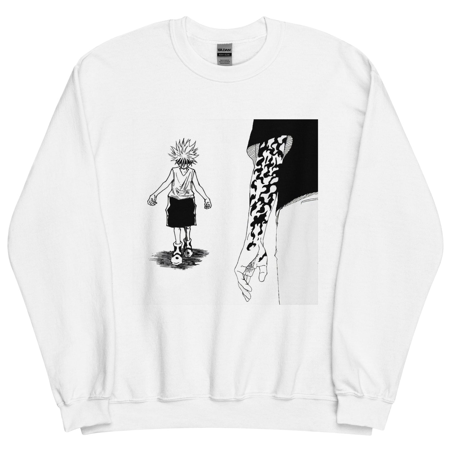 Killua vs Sasuke Unisex Sweatshirt