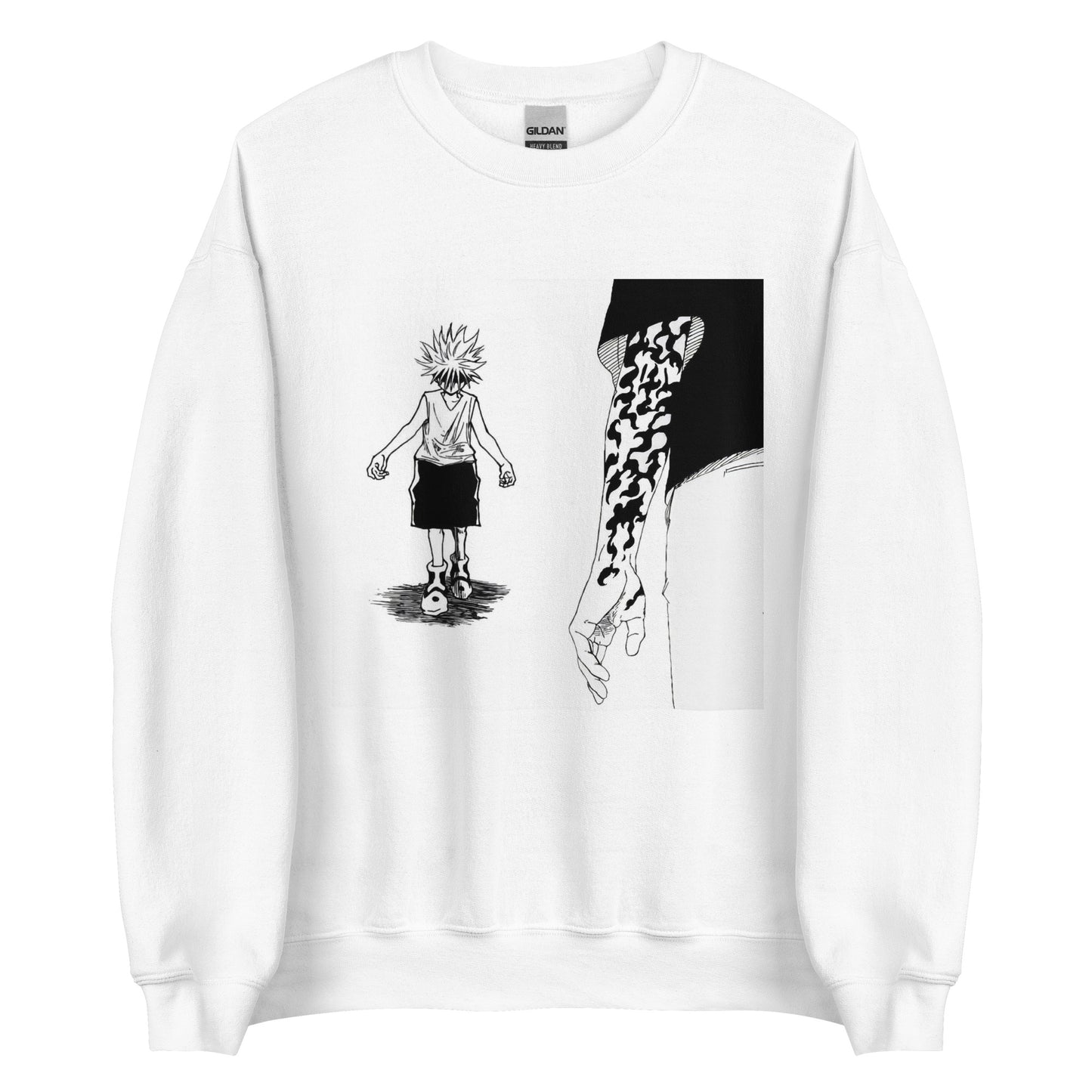 Killua vs Sasuke Unisex Sweatshirt