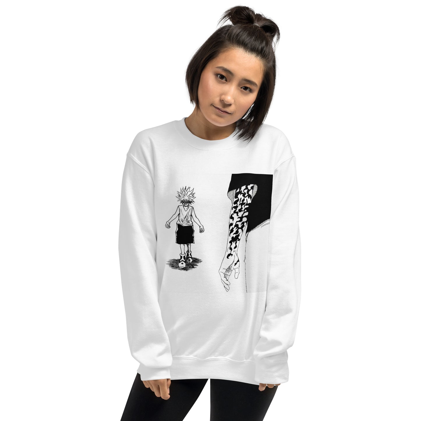 Killua vs Sasuke Unisex Sweatshirt