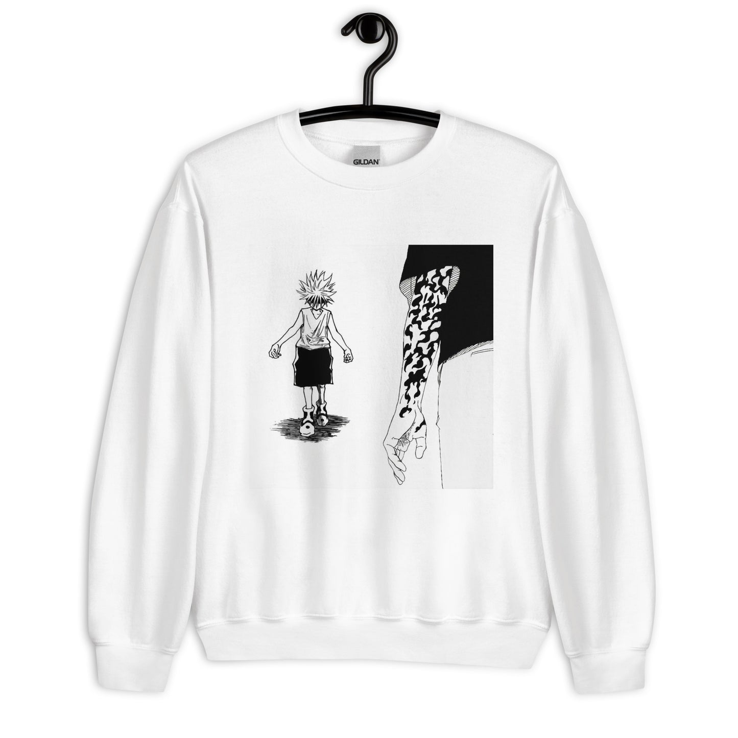 Killua vs Sasuke Unisex Sweatshirt