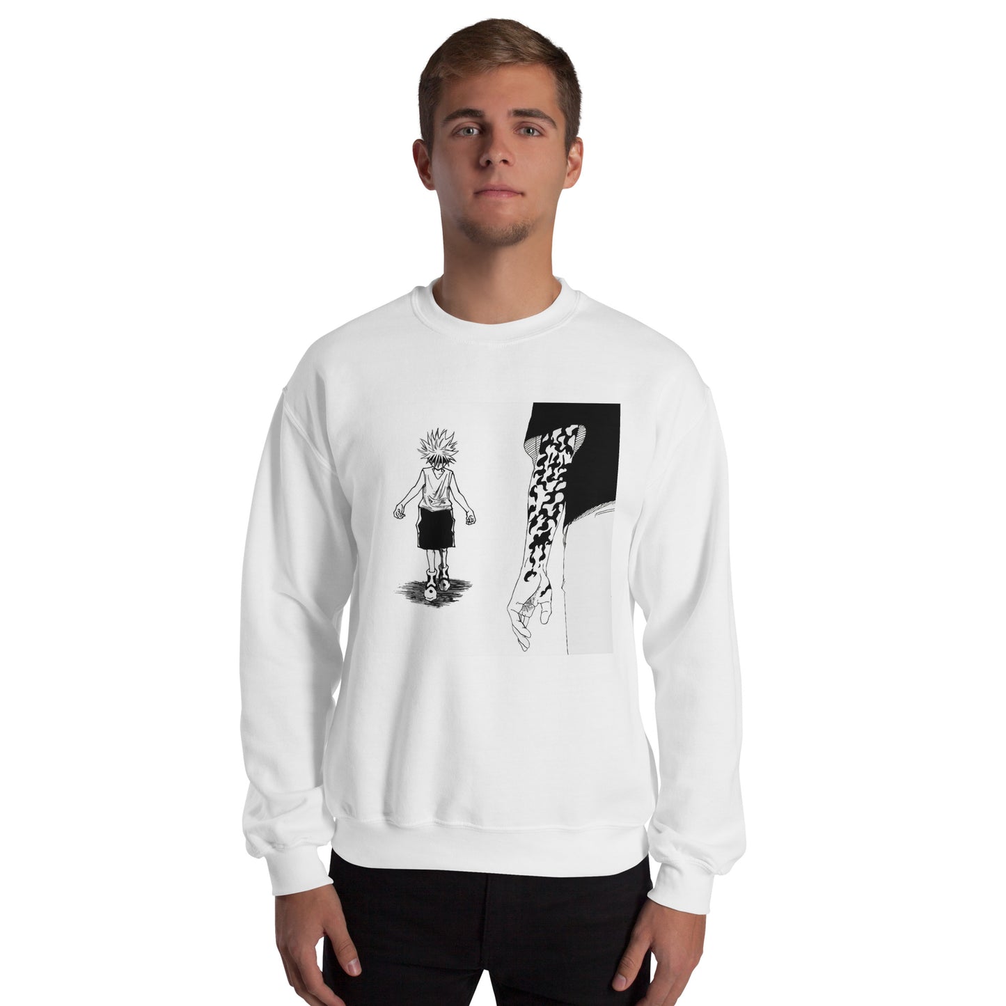 Killua vs Sasuke Unisex Sweatshirt