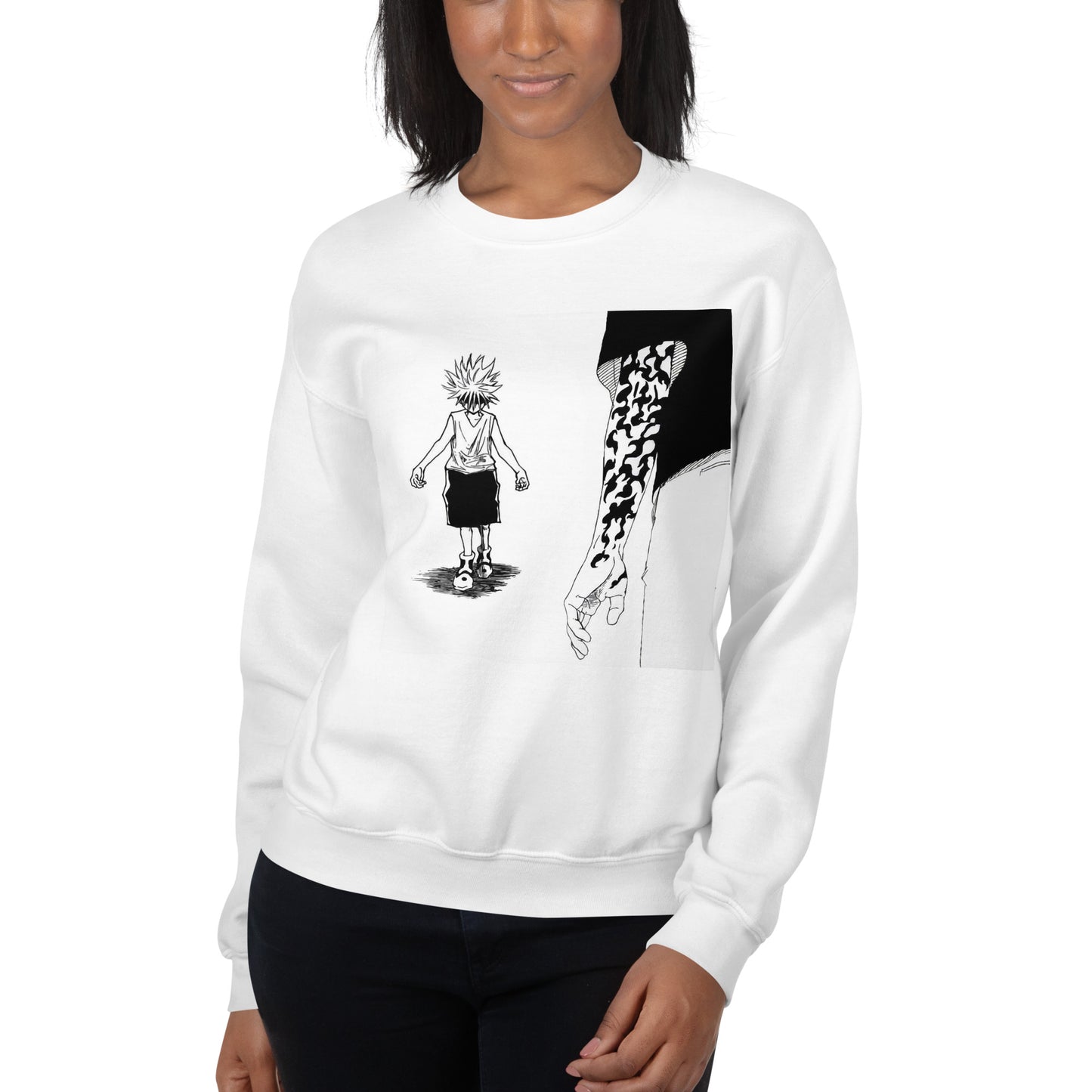 Killua vs Sasuke Unisex Sweatshirt