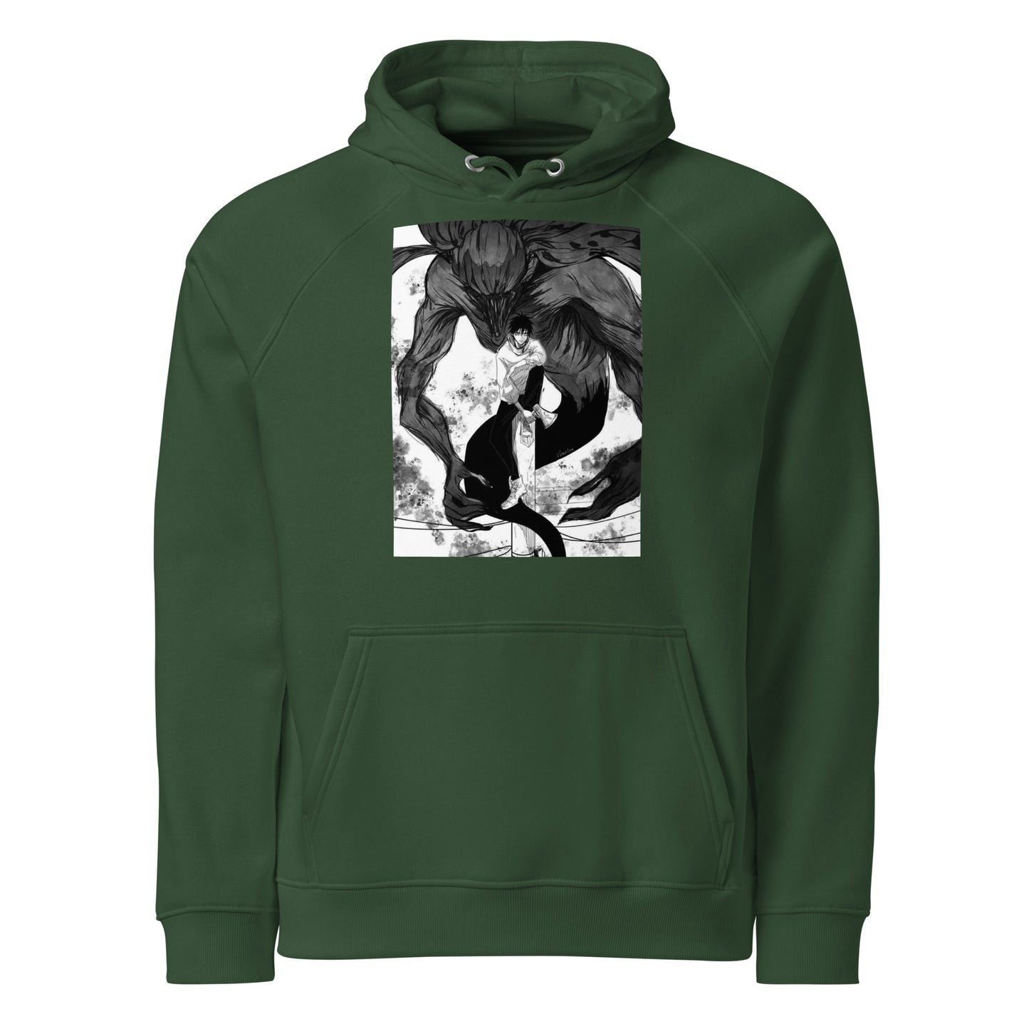 Unisex eco raglan hoodie