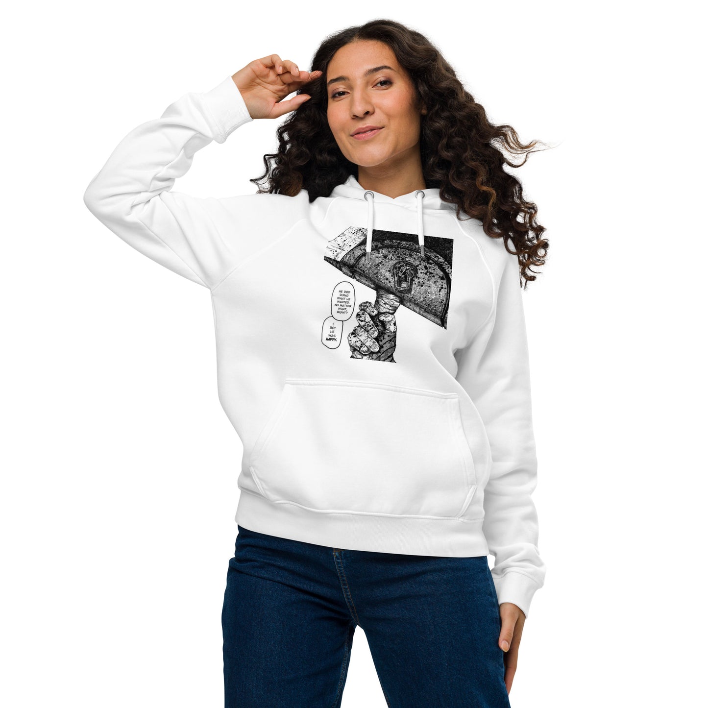 Berserk Unisex eco raglan hoodie