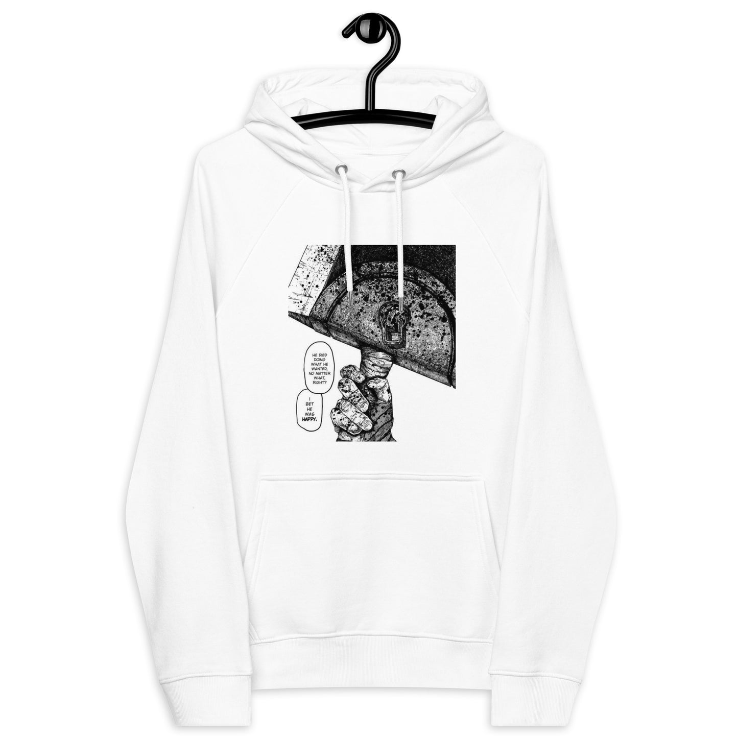 Berserk Unisex eco raglan hoodie