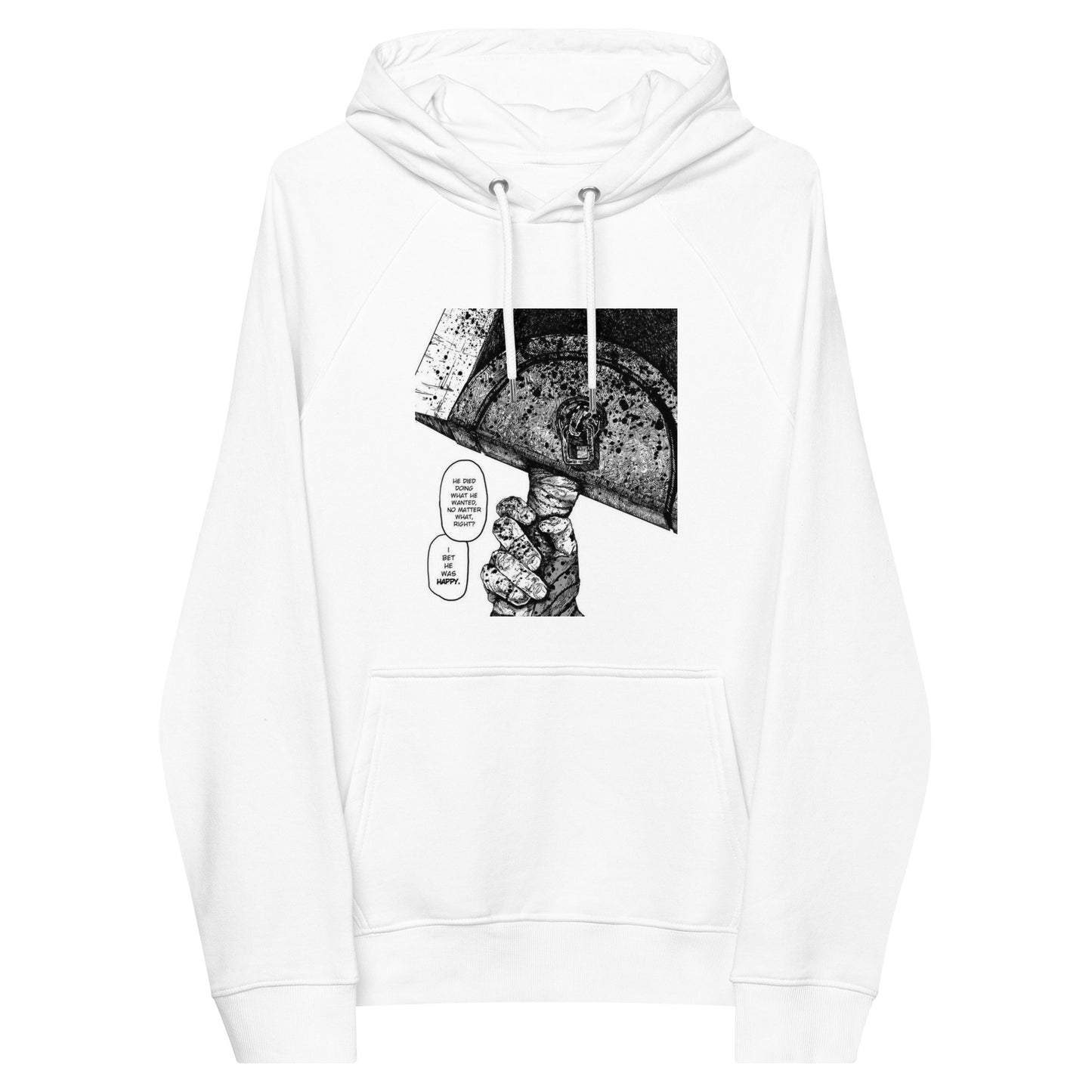 Berserk Unisex eco raglan hoodie