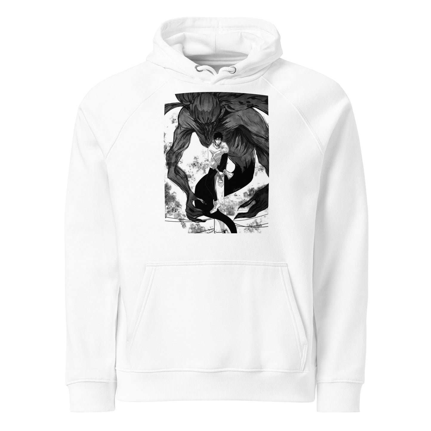 Unisex eco raglan hoodie