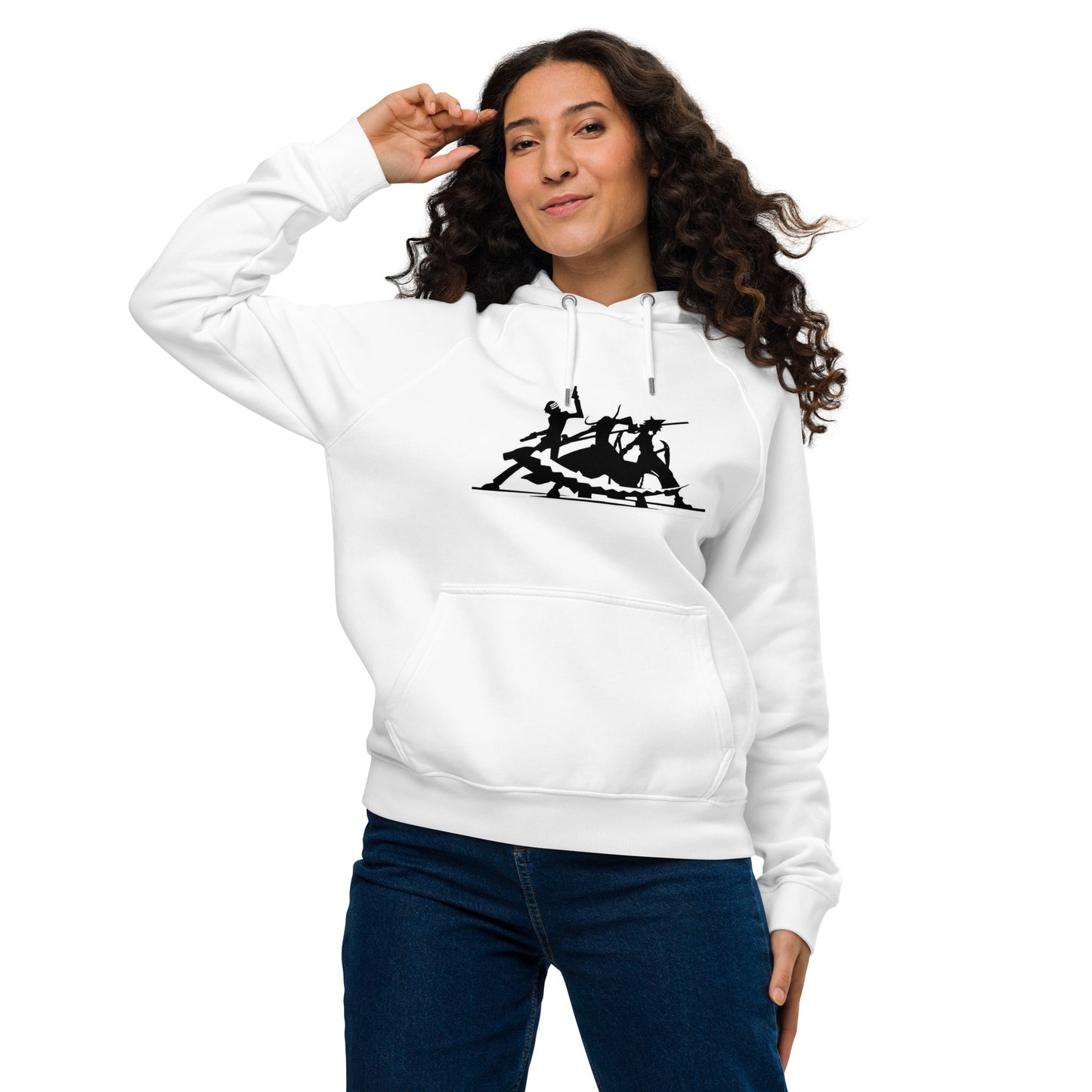 Unisex eco raglan hoodie