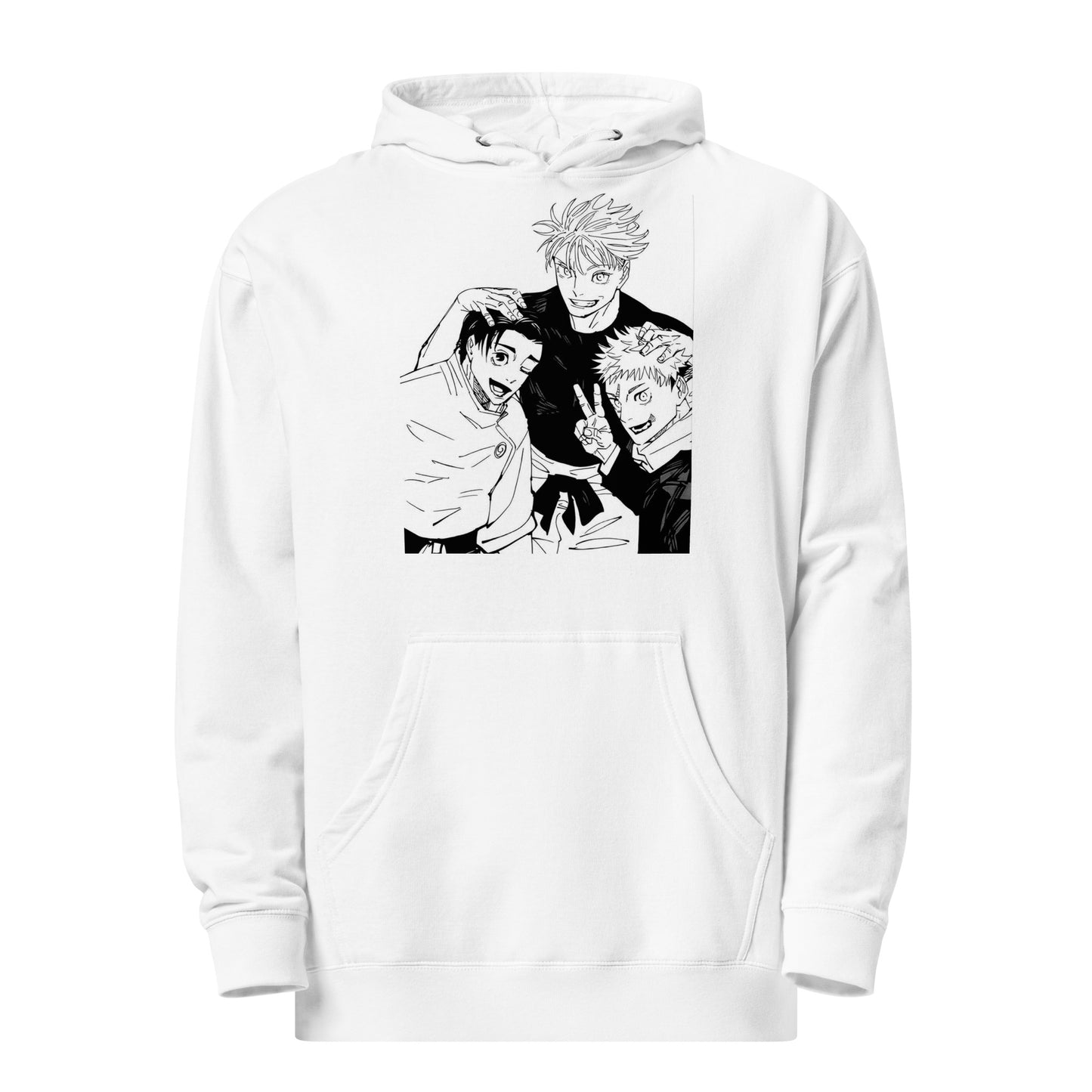 Unisex midweight hoodie