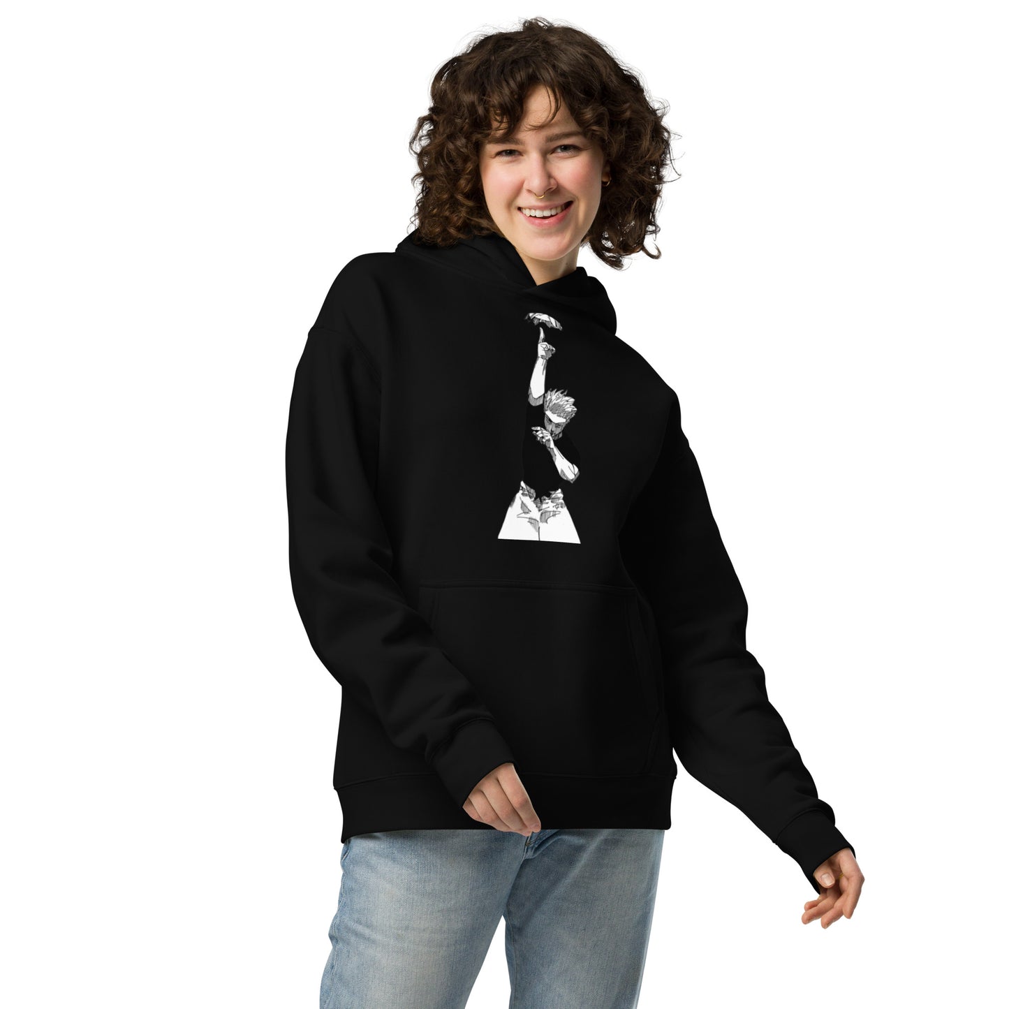 " I wasn't born yet" Unisex oversized hoodie