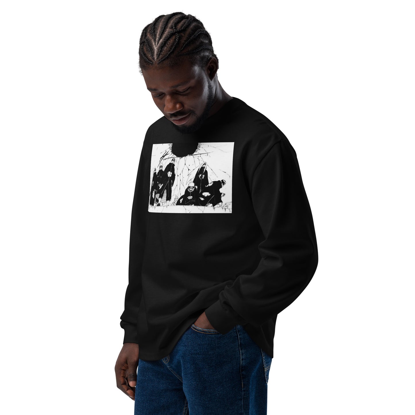 The Six Paths of Pain Premium heavyweight long sleeve shirt